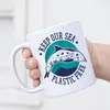 Keep Our Sea Plastic Free Tasse Naturschutz Produktbild-Vorschau 4