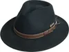 Scippis Hut Norton – Fedora-Stil Hut aus Wolle und Leder Produktbild-Vorschau 3