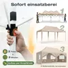 Sekey Faltpavillon 3x6 Wasserdicht mit 6 Seitenwänden, Produktbild-Vorschau 2