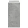 A side view of a concrete gray shelf. Náhled obrázku produktu