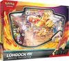 A box containing Pokemon trading cards and accessories. Produktbild-Vorschau