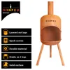 BonFeu BonBono Rust - Palenisko Ogrodowe - 45x45x165 cm Podgląd zdjęcia produktu 4