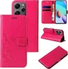 Handyhülle für Xiaomi Redmi 12 Floral Blumen Schmetterling Produktbild-Vorschau 1