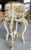 Casa Padrino Barock Säule mit Marmorplatte Weiß / Rosa / Produktbild-Vorschau 2