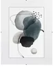 An abstract watercolor painting with organic shapes and lines. Produktbild-Vorschau