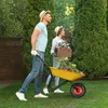 Roue de brouette Relaxdays, pneu 4.00-6, jante en Voir les images du produit 2