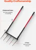 VEVOR Broadfork Doubleshaft 510x320 mm, forca a 5 denti con Anteprima dell’immagine prodotto 5