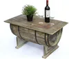 DanDiBo Couchtisch Wohnzimmer Vintage halbiertes Weinfass Produktbild-Vorschau 9