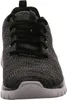 A close-up, front-facing view of a black and gray sneaker. Anteprima dell’immagine prodotto