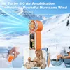 Mini Handventilator Akku, mit LED-Beleuchtung, USB-C Produktbild-Vorschau 7