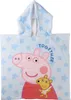 Ręcznik frotte z kapturem Peppa Pig jasnoniebieski 55 x 77 Podgląd zdjęcia produktu 1