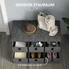 HOMCOM Schuhbank mit 6 Boxen, Sitzbank, Garderobenbank mit Produktbild-Vorschau 5