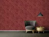 Rote VERSACE Tapete mit Blümchen Muster – Rot, Gold, Braun Produktbild-Vorschau 4