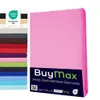 Buymax Spannbettlaken 160x200cm Baumwolle 100% Produktbild-Vorschau 1