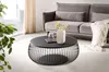 SalesFever Couchtisch rund Ø 86 cm | Klarglasplatte 10 mm | Produktbild-Vorschau 9