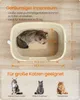 Feandrea extragroße Katzentoilette, für große Katzen, mit Produktbild-Vorschau 4
