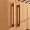 Sideboard TECCA mit 3 Türen aus Massivholz, Eiche farben – Produktbild-Vorschau 4