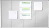 Infotafel unbrennbar B1800xH1200xT22mm Edelstahl blank Produktbild-Vorschau 1