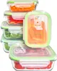 Fresh Master Frischhaltedosen Set 12-tlg. Borosililatglas, Produktbild-Vorschau 1