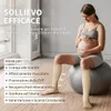 CAMBIVO Calze Compressione Graduata Donna Uomo 3 Paia, Anteprima dell’immagine prodotto 3