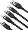 Cavo Joyroom 4 in 1 da USB-A a 2xUSB-C/Lightning/Micro USB Anteprima dell’immagine prodotto 4
