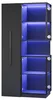 MODFU, vetrina a due vetri, mobile alto 70x38x160 cm, Anteprima dell’immagine prodotto 9