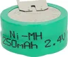 vhbw NiMH Ersatz Knopfzellen-Akku (250 mAh, 2,4 V, NiMH) Produktbild-Vorschau 5