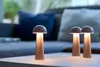 Northpoint Moderne LED Tischleuchte in Pilzform taupe im Produktbild-Vorschau 4