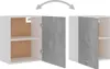 vidaXL Nástenné skrinky 2 ks. Lyon betón sivá 50x31x60 cm Náhľad obrázku produktu 5
