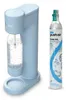 Saturatore per acqua Dafi, colore azzurro, con bombola di Anteprima dell’immagine prodotto 3