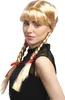 WIG ME UP Perücke Zöpfe Schulmädchen Blond XR-008-P02 Produktbild-Vorschau 3