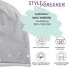 styleBREAKER Beanie Mütze mit all over Metallic Sterne Produktbild-Vorschau 3