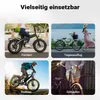 Wiltec fietstrolley, bagagedrager tas, zwart, 33 x 13 x 64 Productafbeelding-voorbeeld 8