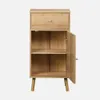 sweeek - Badezimmermöbel mit Holzdekor und Rattan-Geflecht Produktbild-Vorschau 3