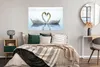 MuchoWow® Poster Schwäne - Herz - Ehepaar 120x80 cm - Produktbild-Vorschau 4