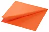 250 DUNI Servietten, sun orange, 3-lag., 33x33 cm, 1/4 Produktbild-Vorschau 1