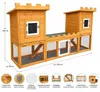 Mucola conigliera per piccoli animali conigliera all'aperto Anteprima dell’immagine prodotto 3