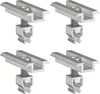 4x Mittelklemme Klickfix silber 30-40mm Solarmodul Produktbild-Vorschau 1