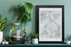 Bild 20x30 MDF-Rahmen, Wandkunst Abstraktion Hintergrund Produktbild-Vorschau 2