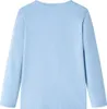 vidaXL Kinder-Langarmshirt Hellblau 140 Produktbild-Vorschau 1