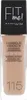 Maybelline New York Foundation Fit Me Liquid 115 Ivory, SPF Anteprima dell’immagine prodotto 1