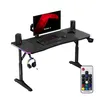 Huzaro Hero 3.6 RGB Gaming Tisch – höhenverstellbar 140x60 Produktbild-Vorschau 1
