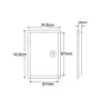 Aqbau® Revisionstür Revisionsklappe Revision Wartungstür Produktbild-Vorschau 2