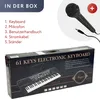 Áengus Keyboard 61 kláves, piano se stojanem a mikrofonem - Náhled obrázku produktu 6
