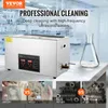 A VEVOR ultrasonic cleaner and its before/after cleaning results. Náhľad obrázku produktu
