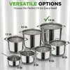 NutriChef Kochtopf, 18L- Ø-30cm, Suppentopf Edelstahl Produktbild-Vorschau 8