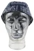 Bandana Mütze zum Binden Paisley Muster blau-navyblau weiß Produktbild-Vorschau 4