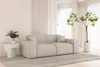 Sofaset Designersofa CELES PREMIUM 3-2-1 in Stoff Artico Produktbild-Vorschau 3
