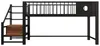 Letto a castello basso Merax, letto a soppalco 90×200 cm Anteprima dell’immagine prodotto 4