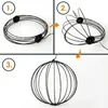 Metallische lichtbol zwart met knipperend effect voor Productafbeelding-voorbeeld 6